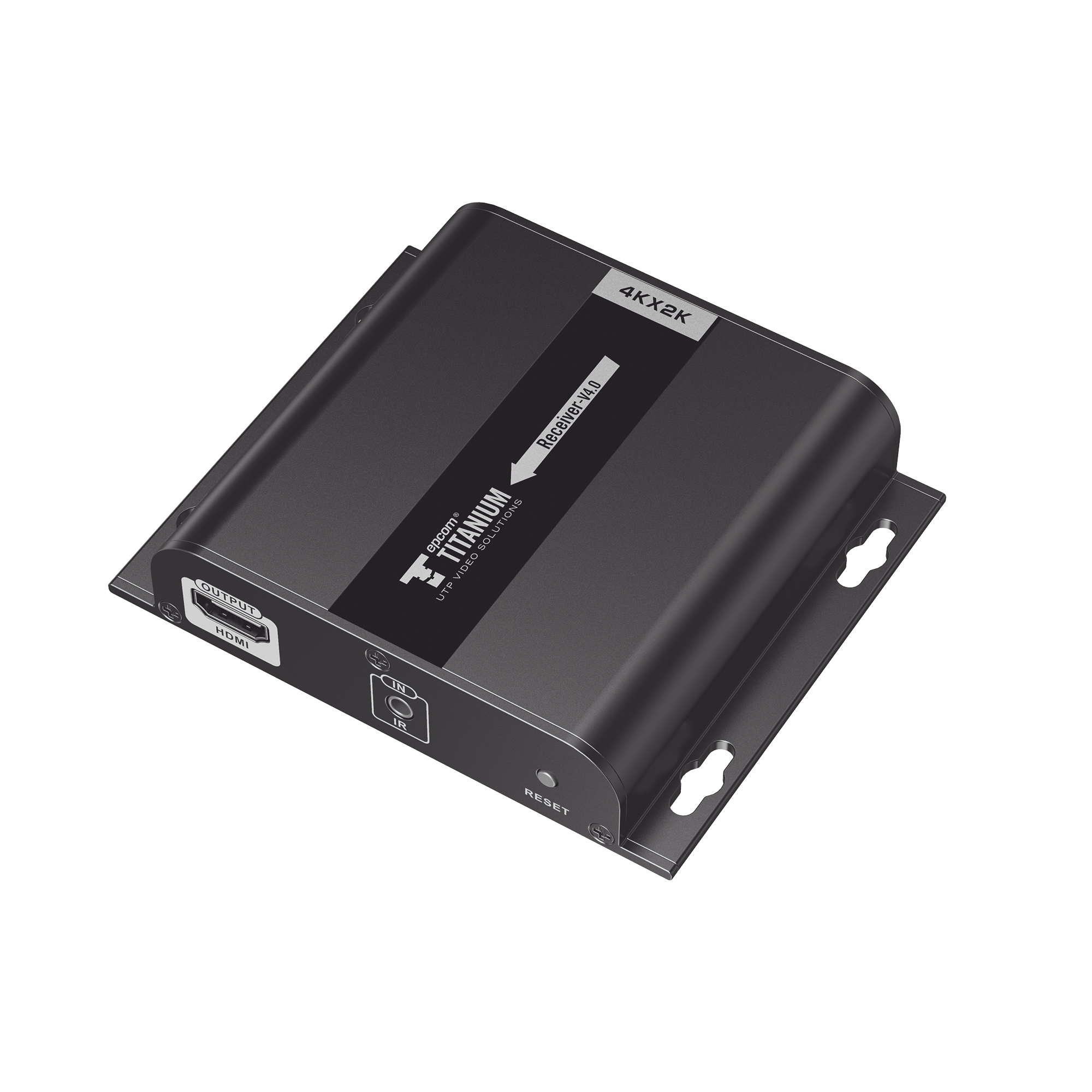 Receptor Compatible para Kits TT683-4.0 / Resolución 4K@30Hz / Cat 5e/6 / Distancia de 120 m / Control IR / Soporta HDbitT/ Compatible con Switch Gigabit. Receptor Compatible para Kits TT683-4.0 / Resolución 4K@30Hz / Cat 5e/6 / Distancia de 120 m / Control IR / Soporta HDbitT/ Compatible con Switch Gigabit.